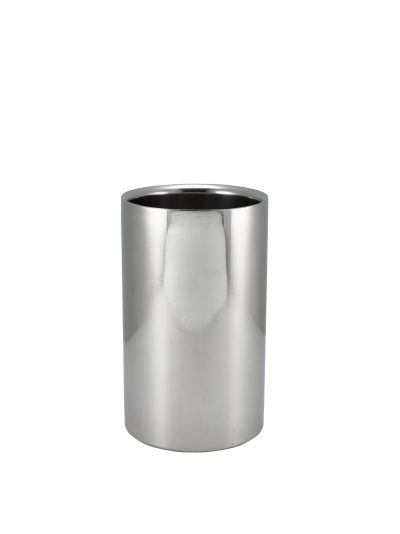 Polished St/St Wine Cooler 12 Dia X 20cm H