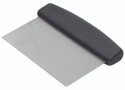 Dough Scraper Black Handle 150 x 75mm