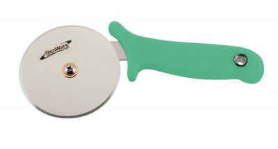 Genware Pizza Cutter Green Handle