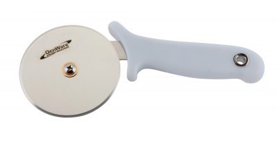 Genware Pizza Cutter White Handle
