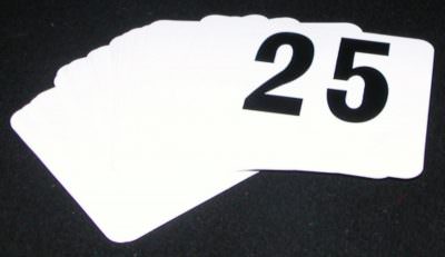 Set Of Nos.1-25 95 x 100mm