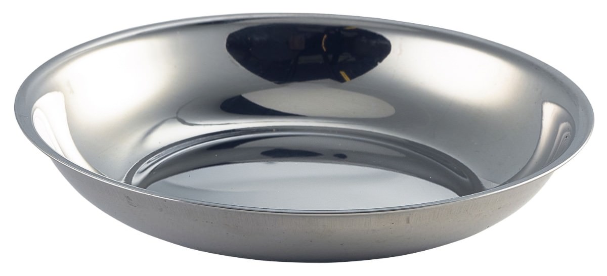 S/St.Round Dish 4"