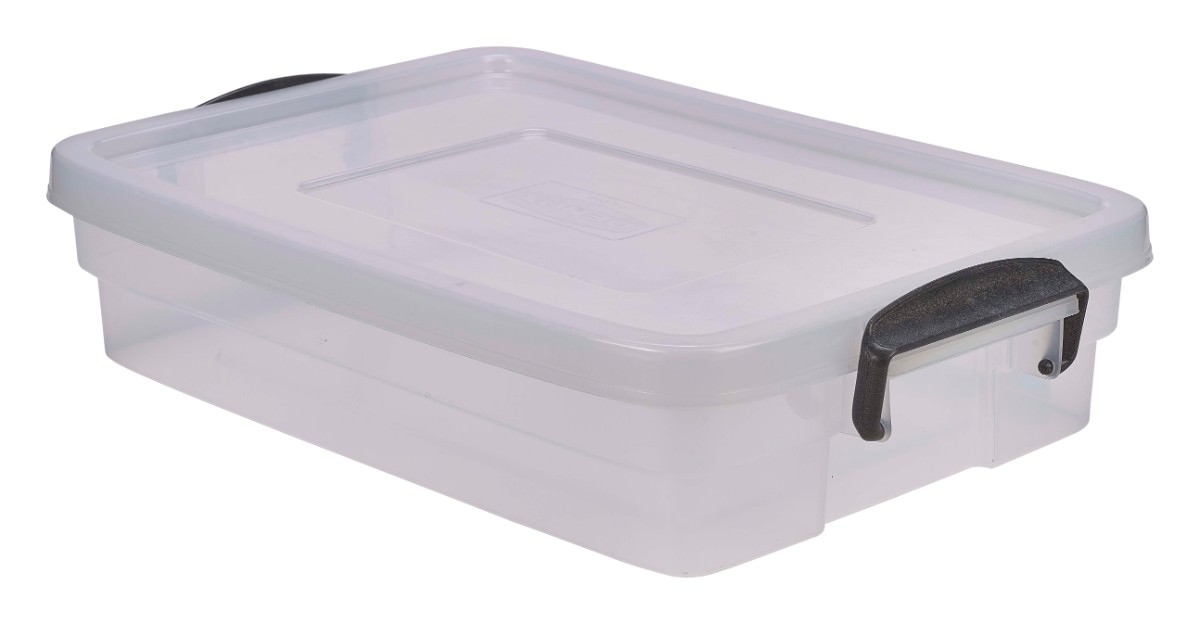 Storage Box 20L W/ Clip Handles