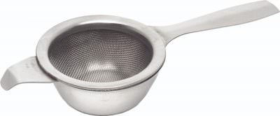 S/St.Teastrainer & Bowl 2"Wide 5.1/2" Long