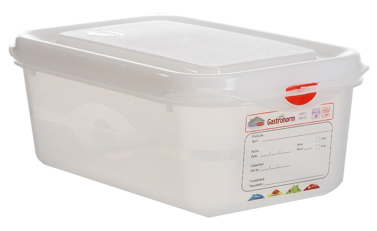 GN Storage Container 1/4 100mm Deep 2.8L