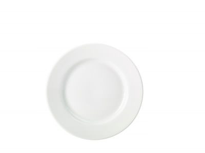 Royal Genware Classic Winged Plate 17cm White