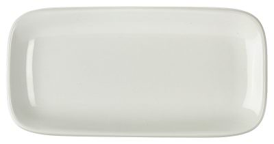 Royal Genware Rectangular Rounded Edge Plate 25 x 13cm