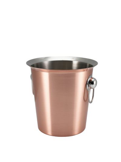 Copper Wine Bucket With Ring Handles