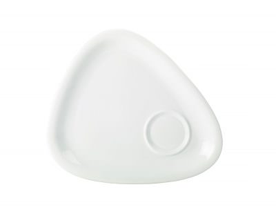 Royal Genware Triangular Gourmet Plate 28cm