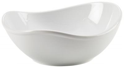 Royal Genware Organic Triangular Bowl 21 x 19.8 x 8.7cm
