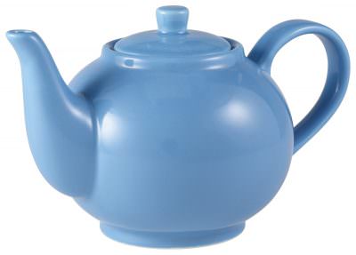 Royal Genware Teapot 45cl Blue