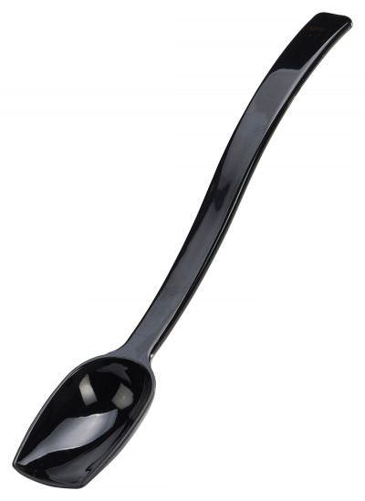 Salad Spoon Solid 1/2oz Black 8" Long