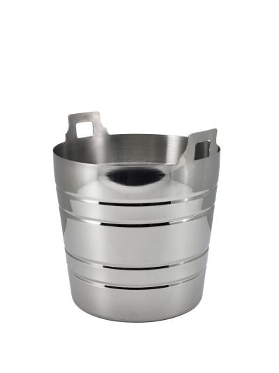S/St.Wine Bucket With Integral Handles