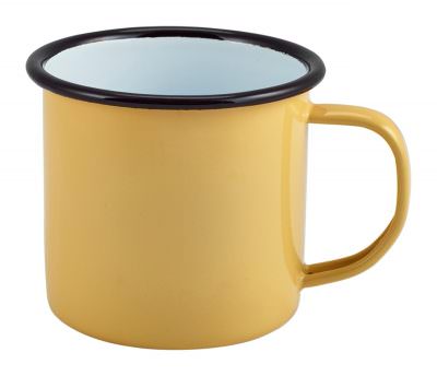 Enamel Mug Yellow 36cl/12.5oz
