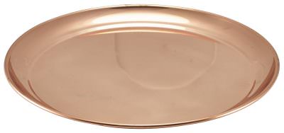 Copper 12" Round Tray 300mm