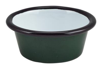 Enamel Ramekin Green 8cm Dia 90ml/3.2oz