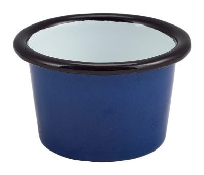 Enamel Ramekin Blue 7cm Dia 90ml/3.2oz