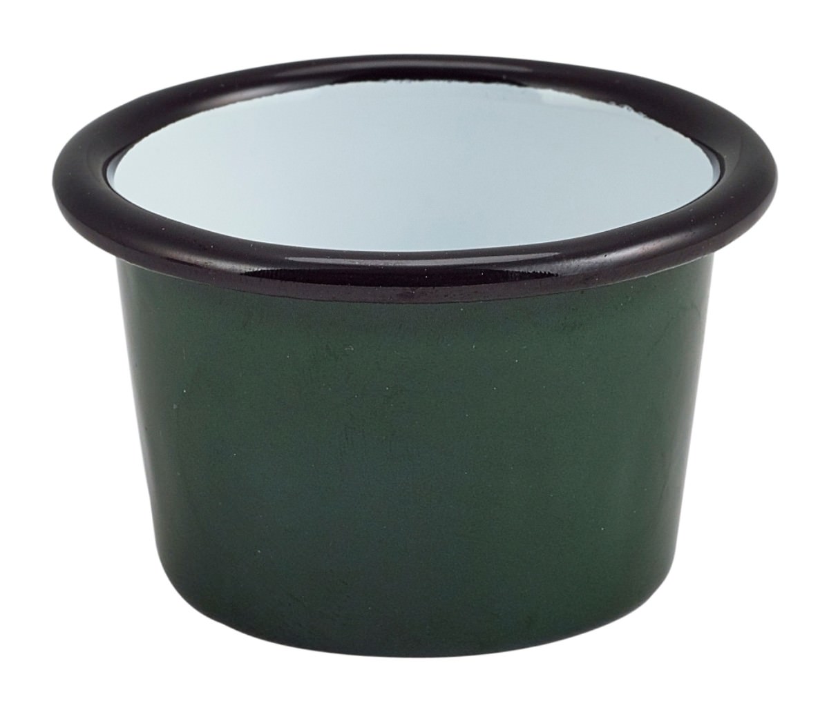 Enamel Ramekin Green 7cm Dia 90ml/3.2oz