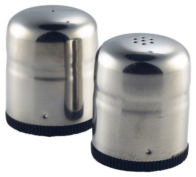 S/St.Mini-Jumbo Condiment(S&P Pair)45X50mm