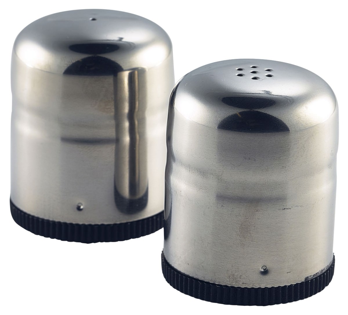 S/St.Mini-Jumbo Condiment(S&P Pair)45X50mm