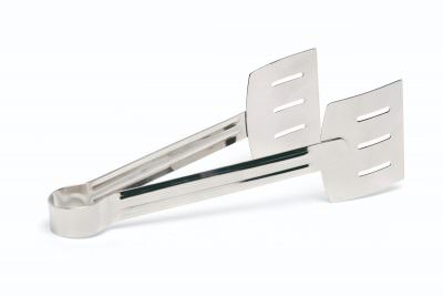 S/St. Wide Blade Serving Tongs 9.5" /240mm