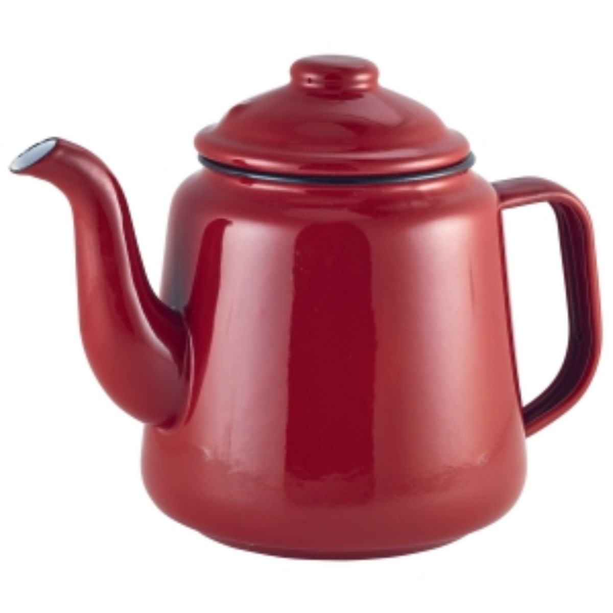 Enamel Teapot Red 1.5L