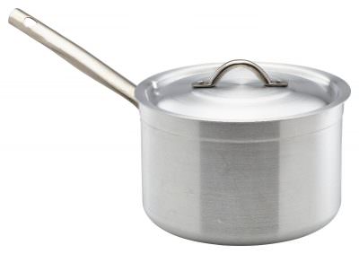 Genware Saucepan & Lid 18cm 3 Litre