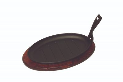 Sizzler Platter & Trivet Sizzler 9.75"
