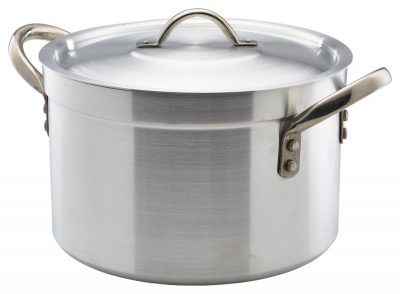 Genware H/Duty Stewpan & Lid 28cm 11.5Litre