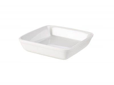 Royal Genware Square Roaster 16cm White