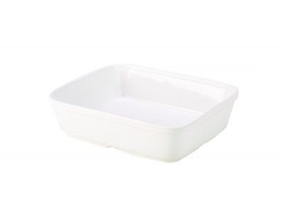 Royal Genware Rect. Roaster 31 x 24cm White