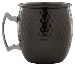 Barrel Gun Metal Mug 55cl/19.25oz Hammered