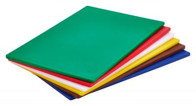 Blue Poly Cutting Board 18 x 12 x 0.5"