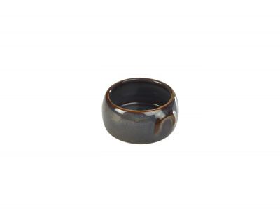 Terra Stoneware Rustic Blue Butter Pot 3oz/90ml