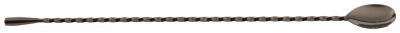 Gun Metal Teardrop Bar Spoon 35cm