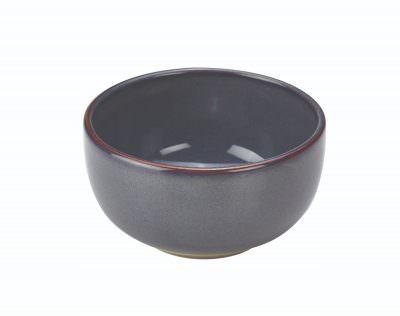 Terra Stoneware Rustic Blue Round Bowl 12.5cm