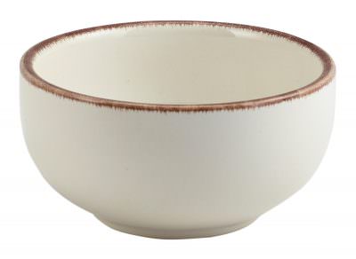 Terra Stoneware Sereno Brown Round Bowl 11.5cm