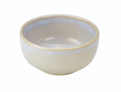 Terra Stoneware Rustic White Round Bowl 11.5cm