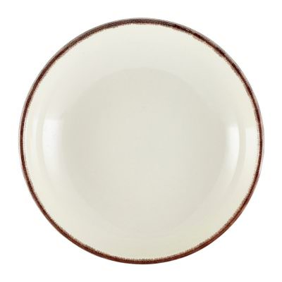 Terra Stoneware Sereno Brown Coupe Bowl 23cm