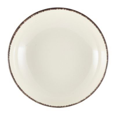 Terra Stoneware Sereno Grey Coupe Bowl 23cm