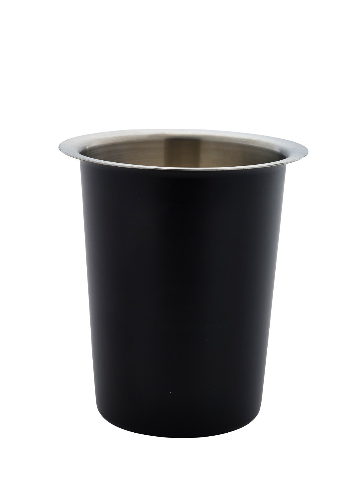 Genware S/St. Black Cutlery Cylinder 4.1/2"