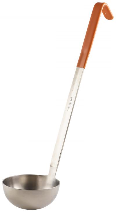 Colour Coded Ladle 8oz Orange