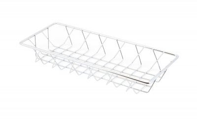 Chrome Display Basket 35X15X5cm