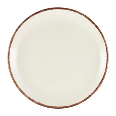 Terra Stoneware Sereno Brown Coupe Plate 19cm