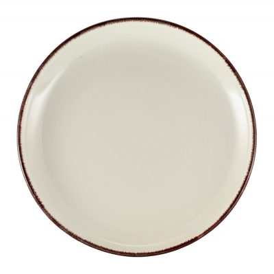 Terra Stoneware Sereno Brown Coupe Plate 24cm