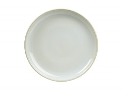 Terra Stoneware Rustic White Coupe Plate 27.5cm