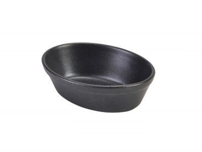 Cast Iron Effect Oval Pie Dish 16cm