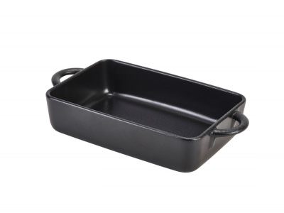 Cast Iron Effect Rectangular Dish 16 x 10.5 x 4cm