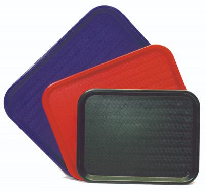 Fast Food Tray Blue Large