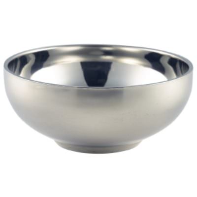 Stainless Steel Double Walled Bowl 13cm